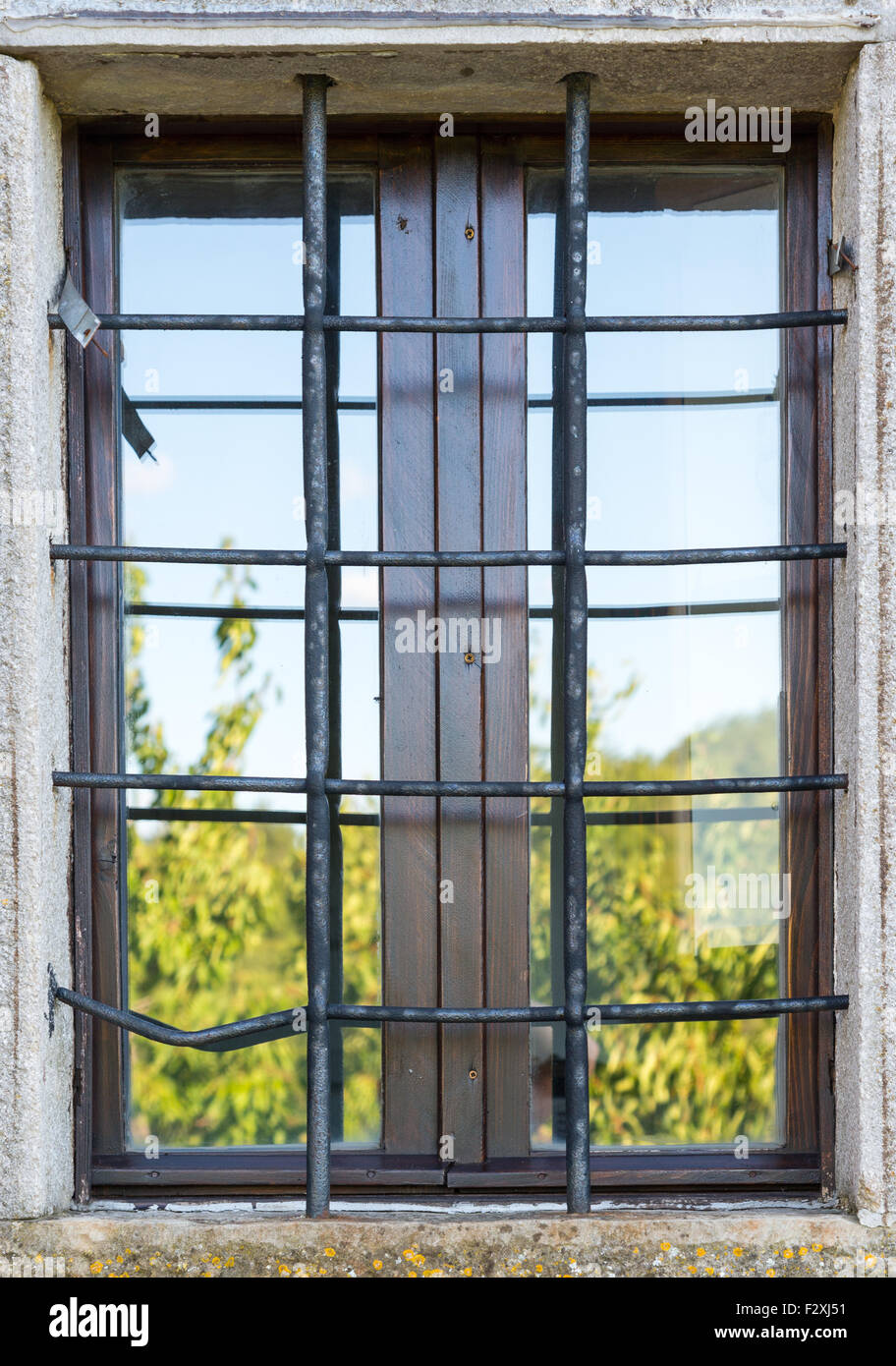 Old window iron bars hires stock photography and images Alamy