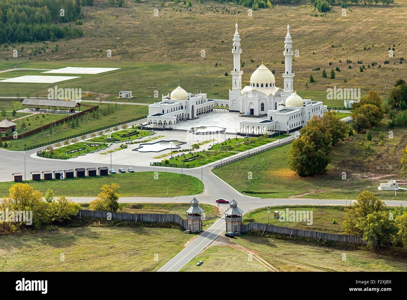 Russia, Republic of Tatarstan. Bolgar Historical and Archaeological Complex. Bolghar was intermittently capital of Volga Bulgari Stock Photo