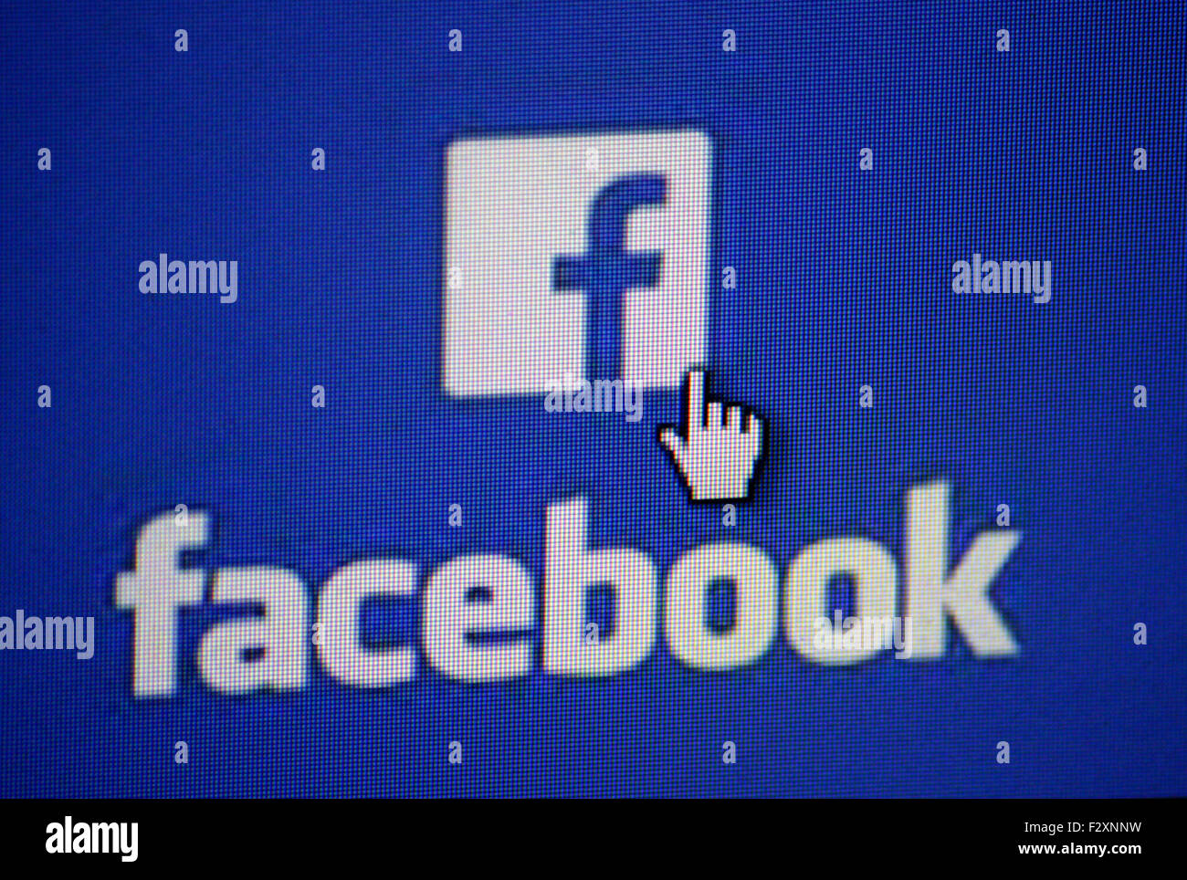 Markenname: 'Facebook', Berlin. Stock Photo