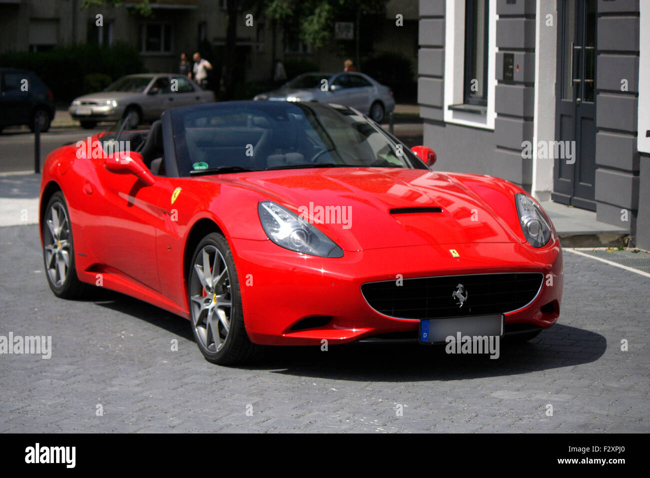 ein Ferrari California, Berlin. Stock Photo