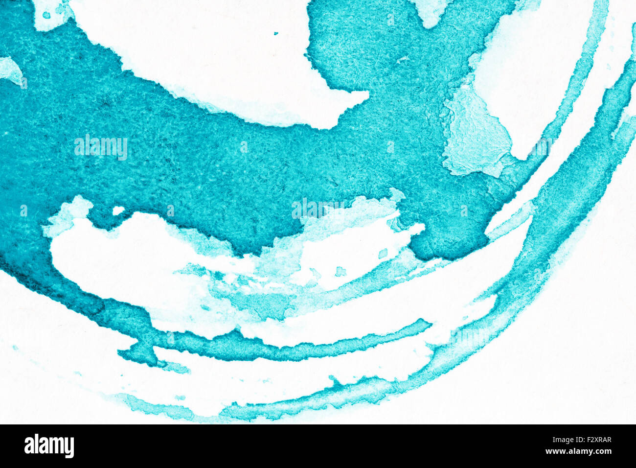 Abstract hand drawn green watercolor background Stock Photo - Alamy