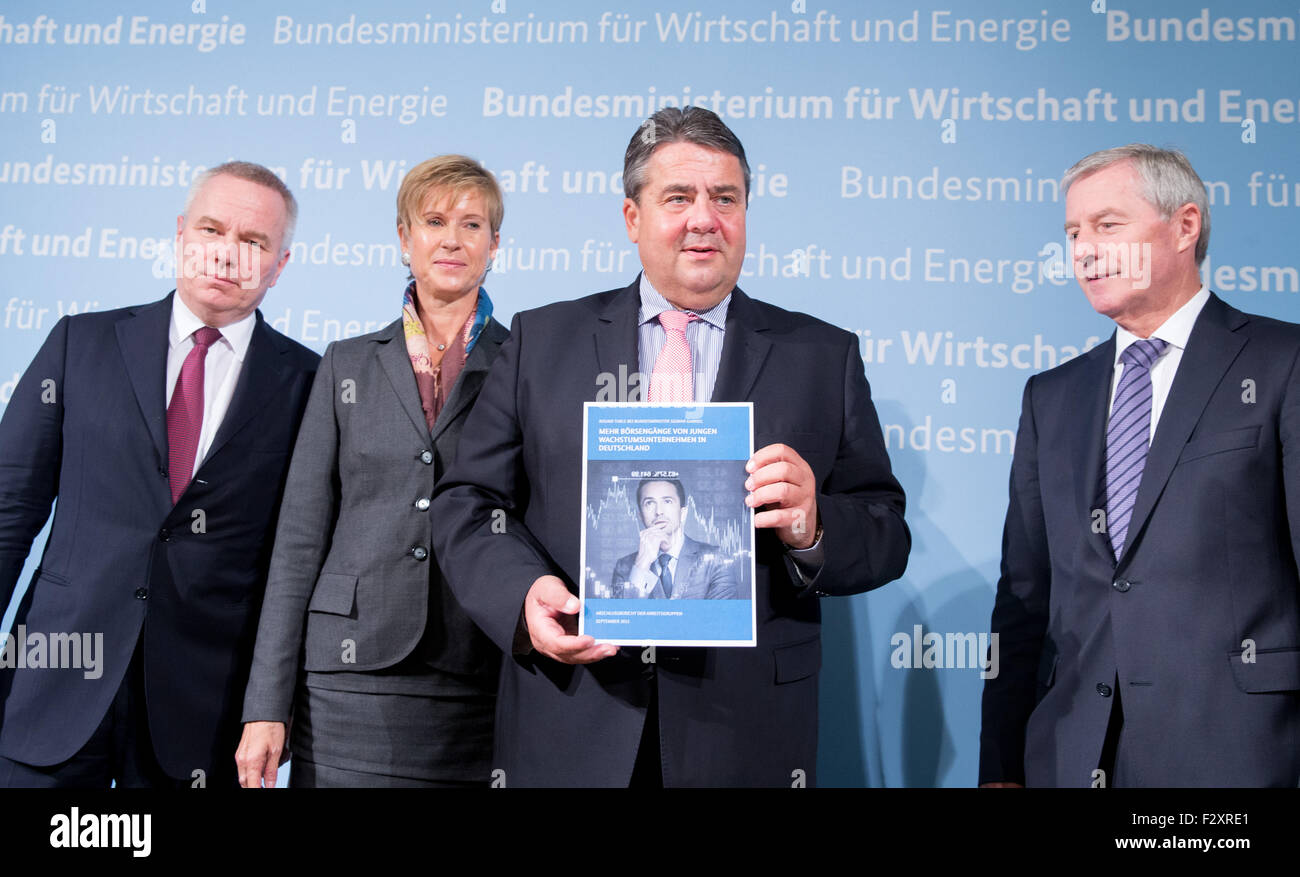 Berlin Germany 25th Sep 2015 Andreas Preuss L R Deputy