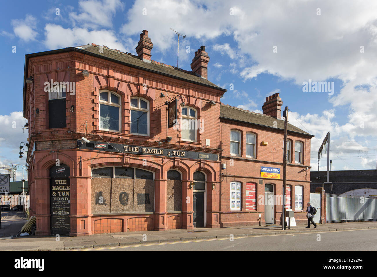 The Eagle and Tun pub in Curzon Street, Birmingham, England, UK Stock Photo