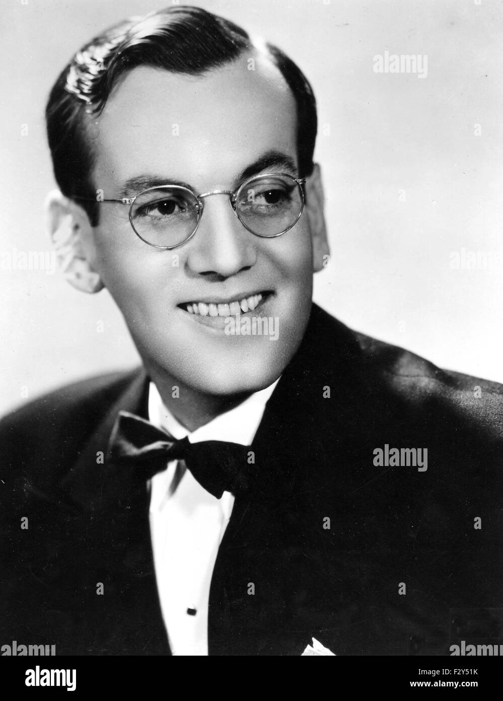 GLENN MILLER (1904-1944) US big band leader about 1940 Stock Photo
