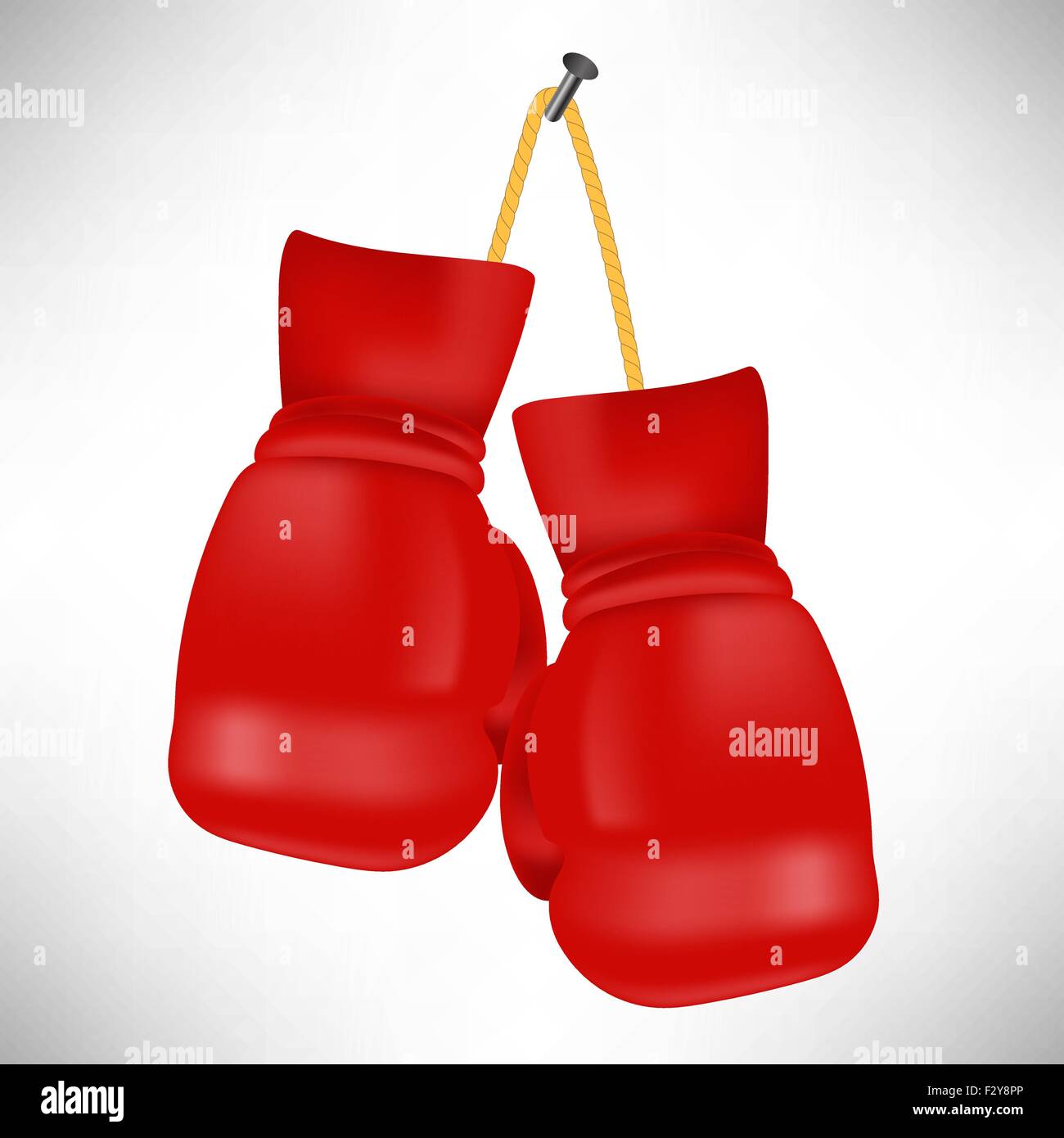 Red Tomato Print Pattern Boxing Gloves