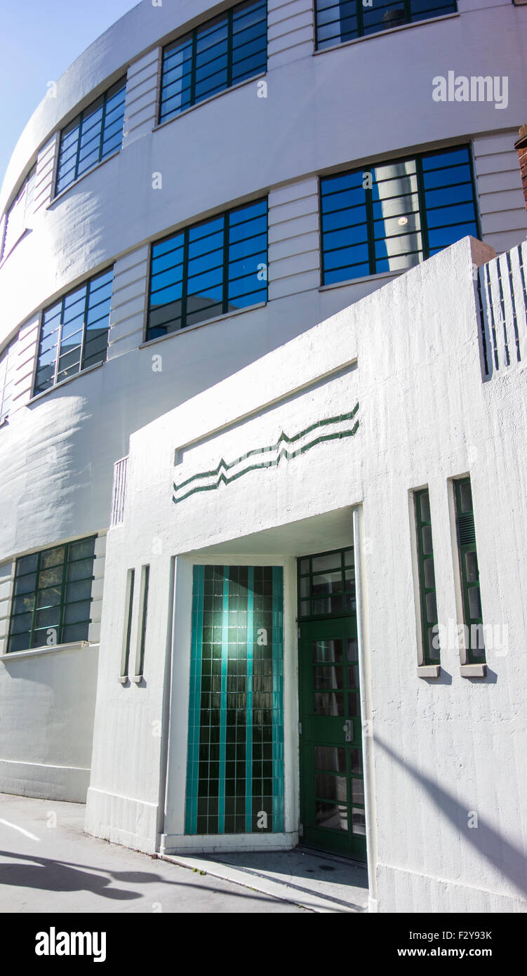 former Daimler Car Hire Garage, art deco masterpiece, Herbrand Street London WC1, England, UK Stock Photo