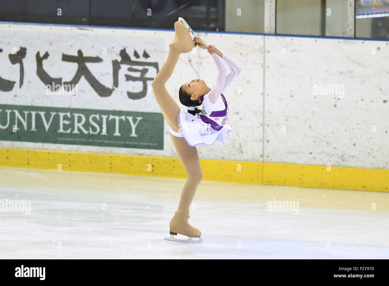 Tokyo, Japan. 25th Sep, 2015. Aiko Motoe Figure Skating Tokyo Figure
