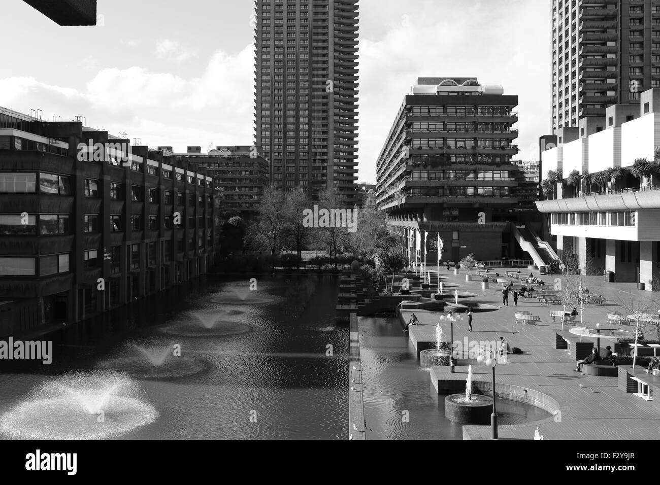 The Barbican Centre is a model community in the City of London where ...