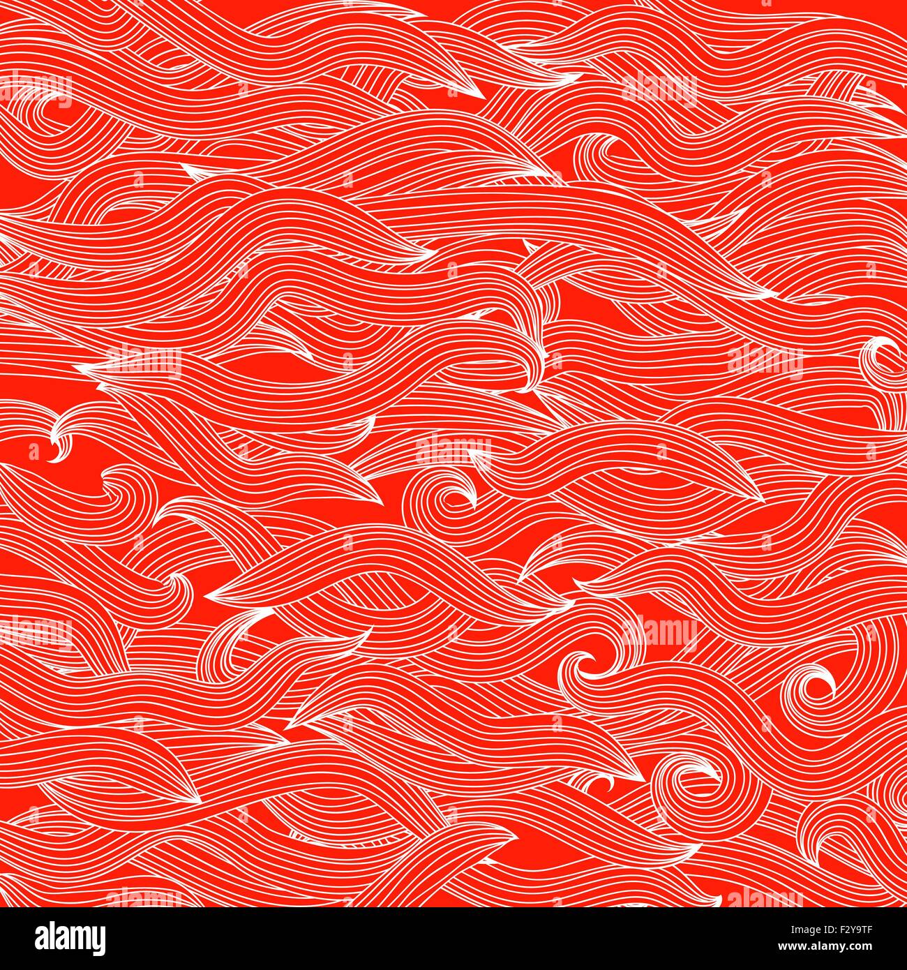 Abstract Red Wave Background Stock Vector Image & Art - Alamy