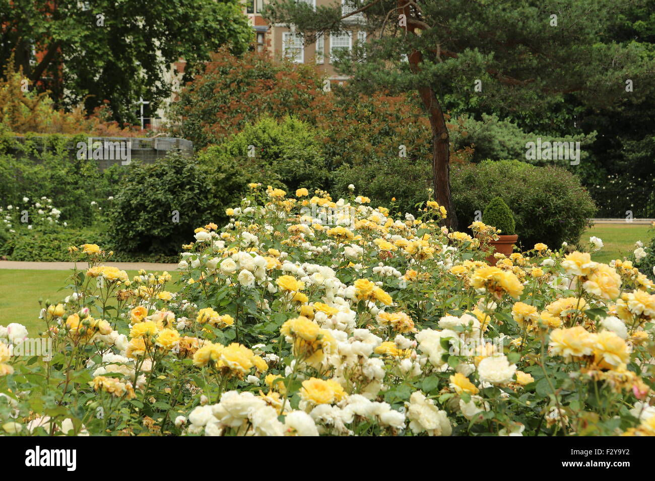 London Open Garden Squares Stock Photo Alamy