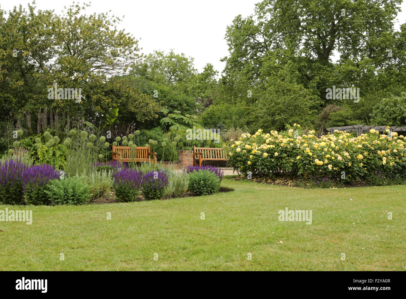London Open Garden Squares Stock Photo Alamy