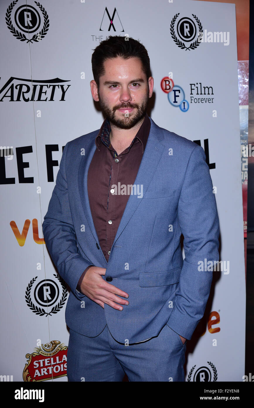 London, UK, 25th Sept 2015 : Martin Delaney attends My Hero Film Premiere at Raindance Film Festival at Vue Cinemas, Piccadilly, London. Photo by Credit:  See Li/Alamy Live News Stock Photo