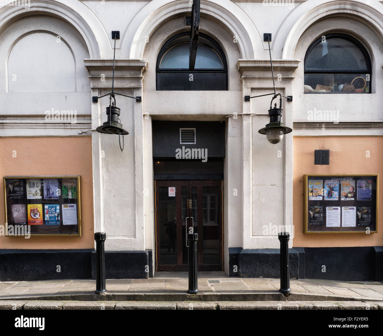 Greenwich theatre, exterior, old historic playhouse, Greenwich, London