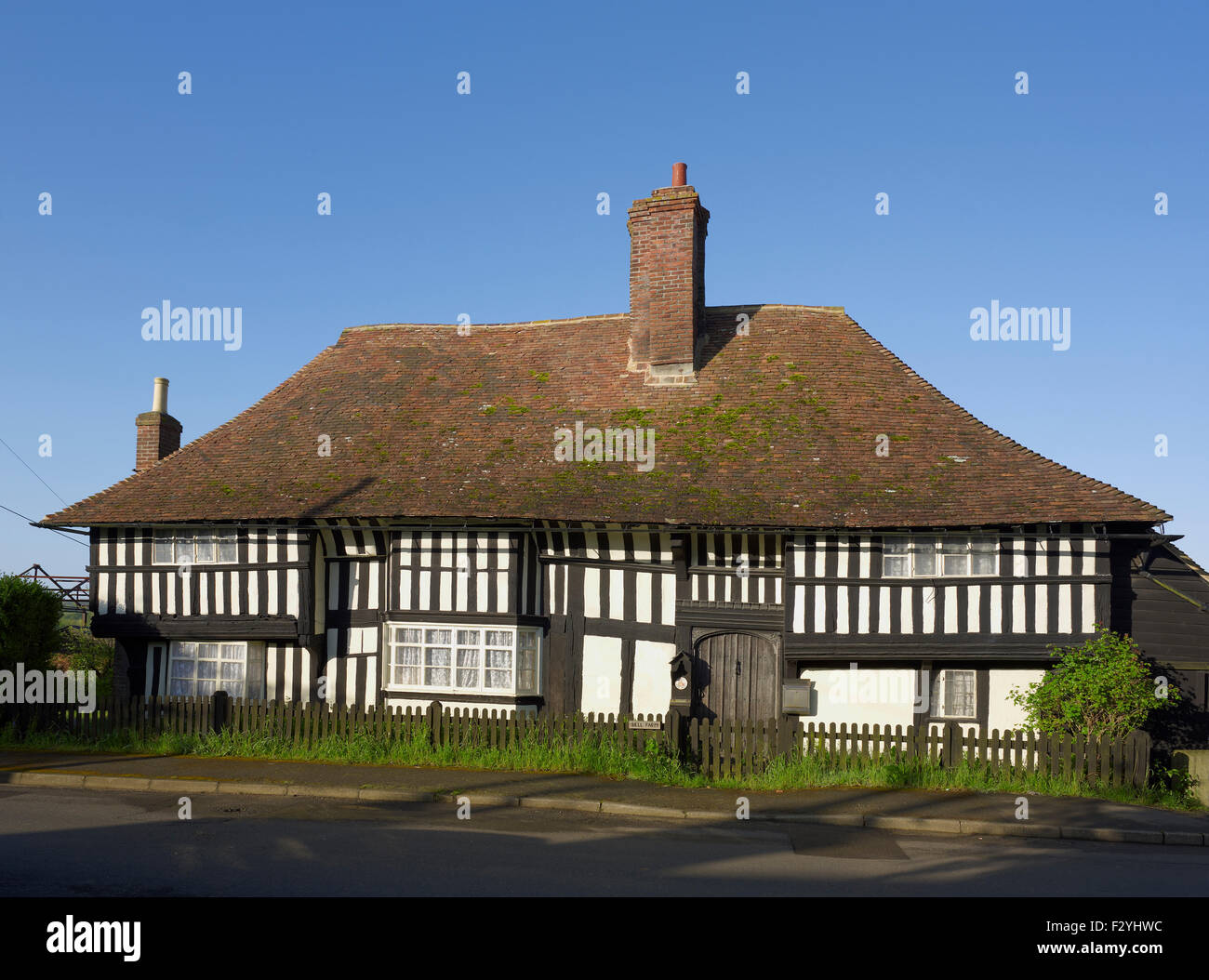 Harrietsham, Old Bell Farm, Kent. Wealden house Stock Photo