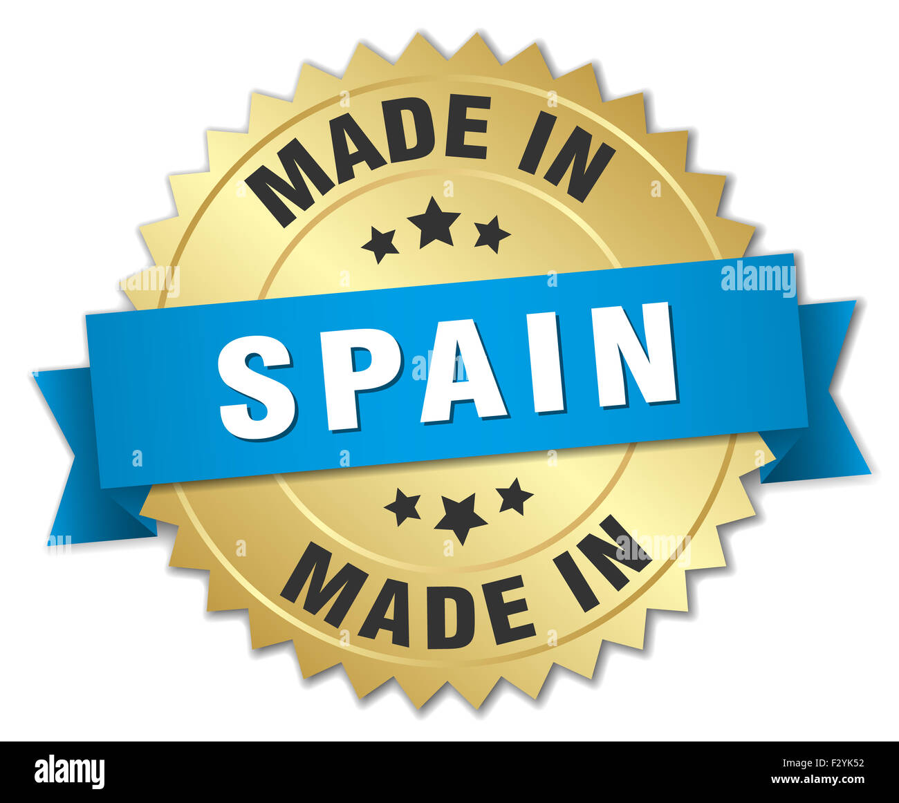 Made in spain silver badge hi-res stock photography and images - Alamy