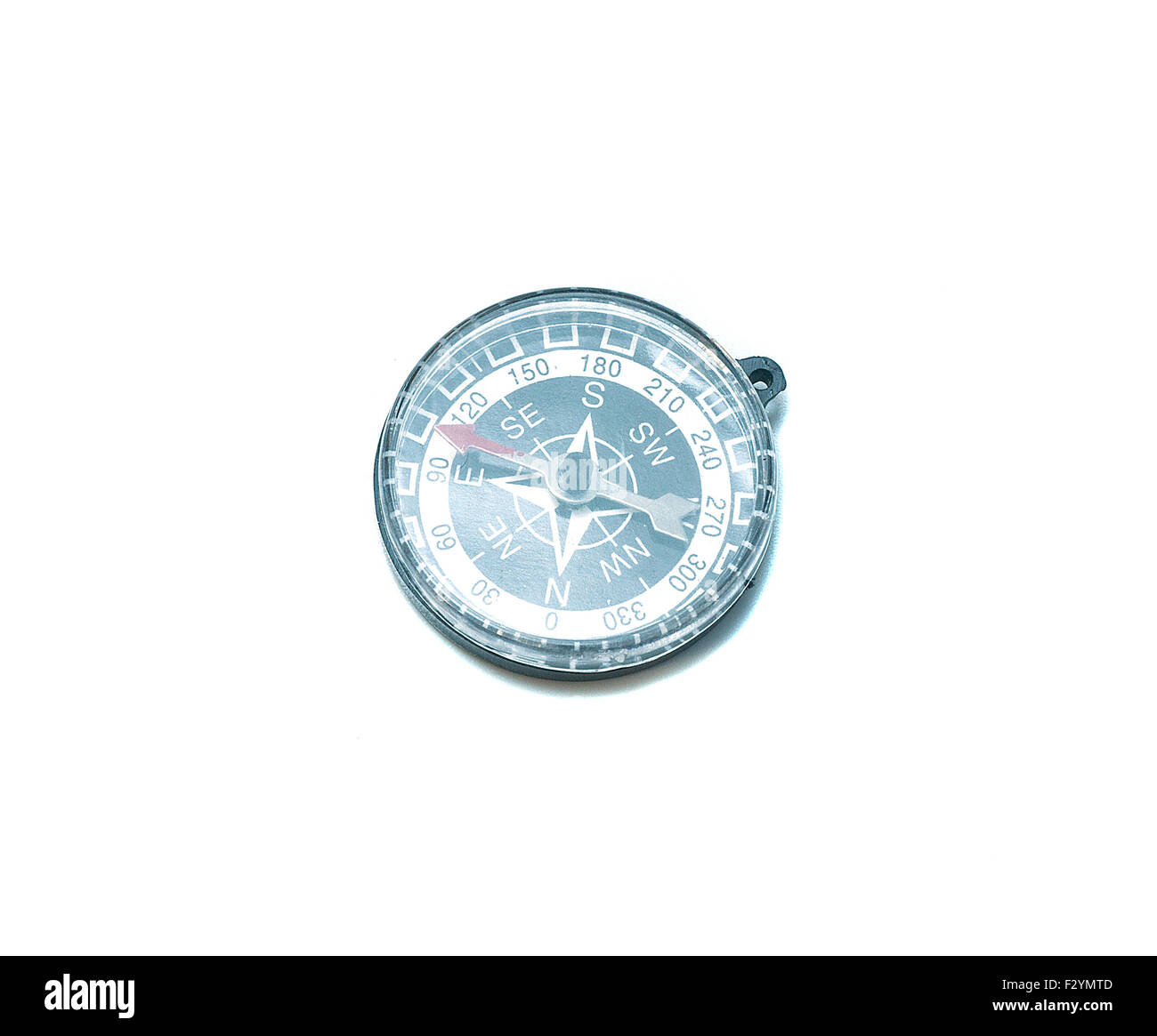 Compass isolated on white background Stock Photo - Alamy