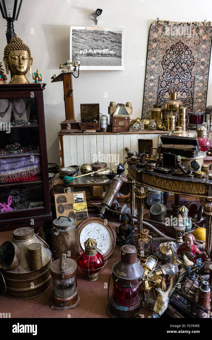 Junk and bric-a-brac shop Cahersiveen County Kerry Ireland Stock Photo