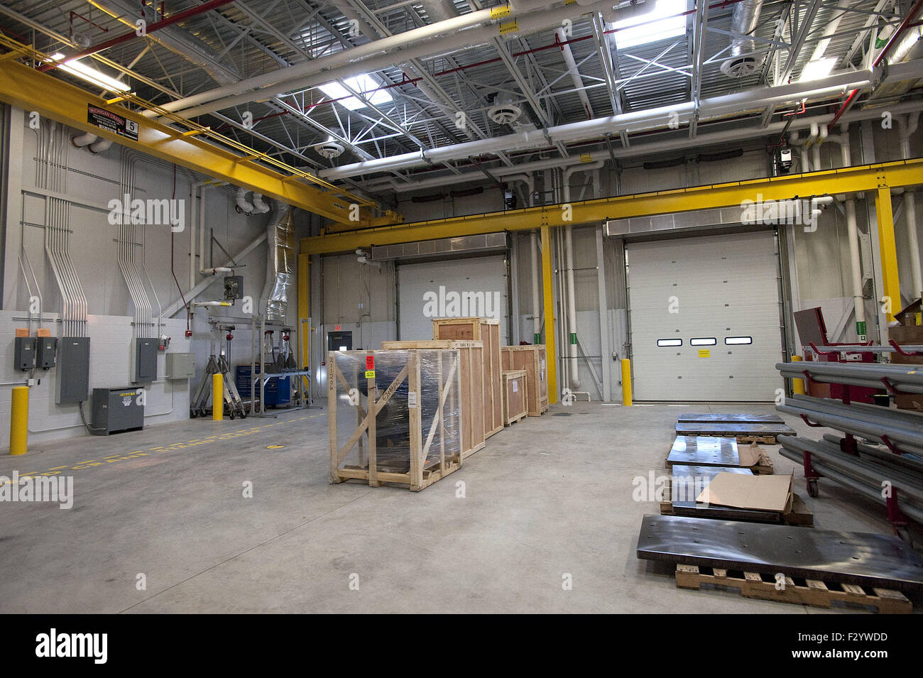 Ann Arbor, MI, USA. 17th Mar, 2014. Area used to test heavy duty trucks