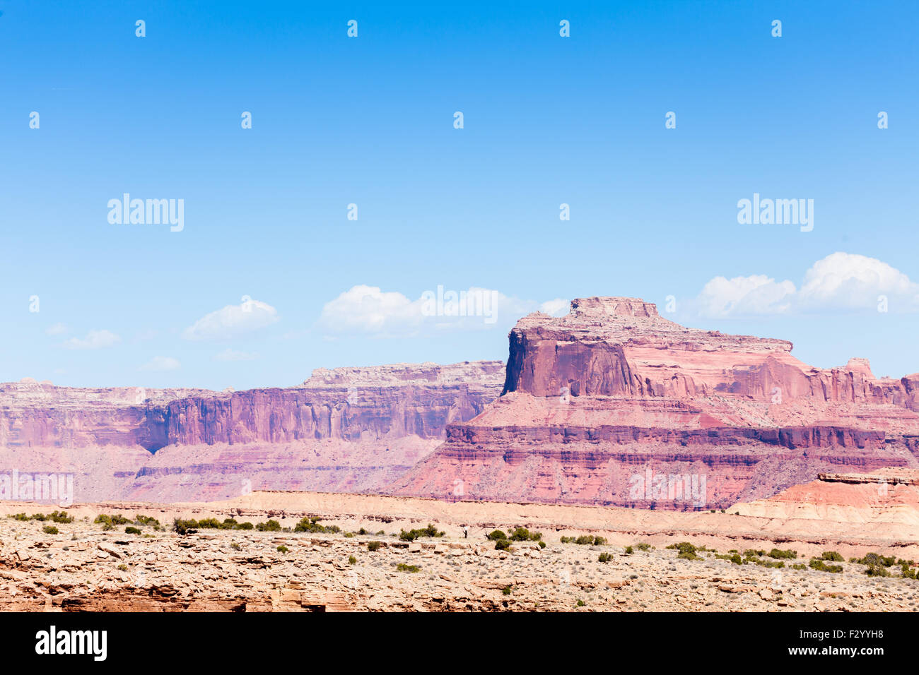 Mountain in spotted Wolf Canyon Stock Photo - Alamy