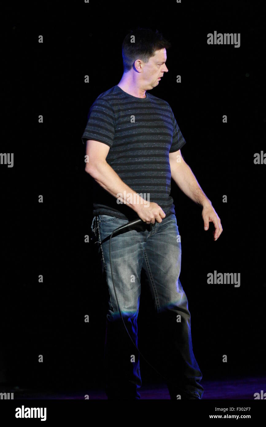 Stand-up comedian Jim Breuer performing live at the Radison hotel  Featuring: Jim Breuer Where: Philadelphia, Pennsylvania, United States When: 25 Jul 2015 Stock Photo