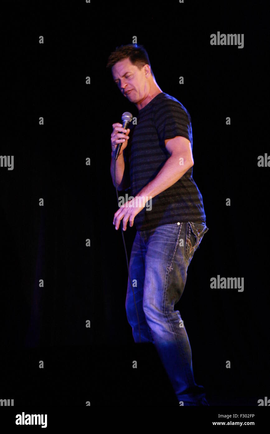 Stand-up comedian Jim Breuer performing live at the Radison hotel  Featuring: Jim Breuer Where: Philadelphia, Pennsylvania, United States When: 25 Jul 2015 Stock Photo