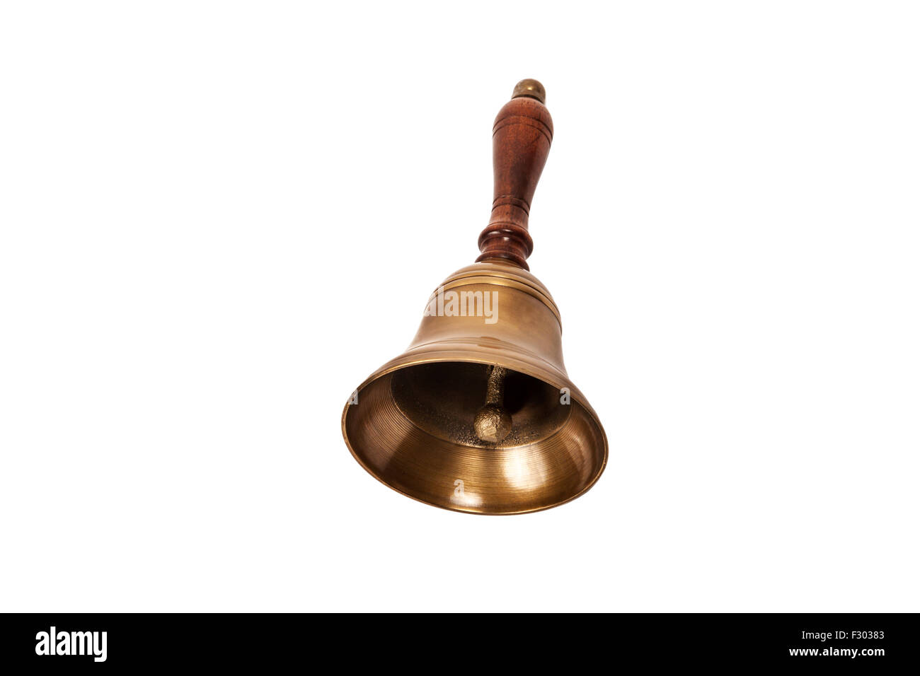 Christmas bell isolated Stock Photo