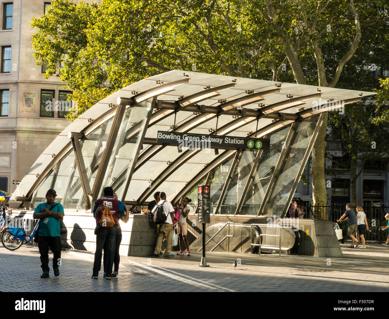 Bowling Green Subway Station, NYC Stock Photo Alamy