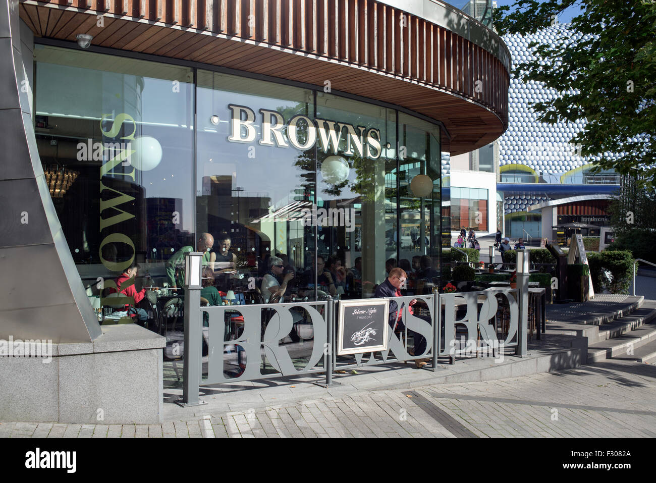 Birmingham bullring cafe hi-res stock photography and images - Alamy