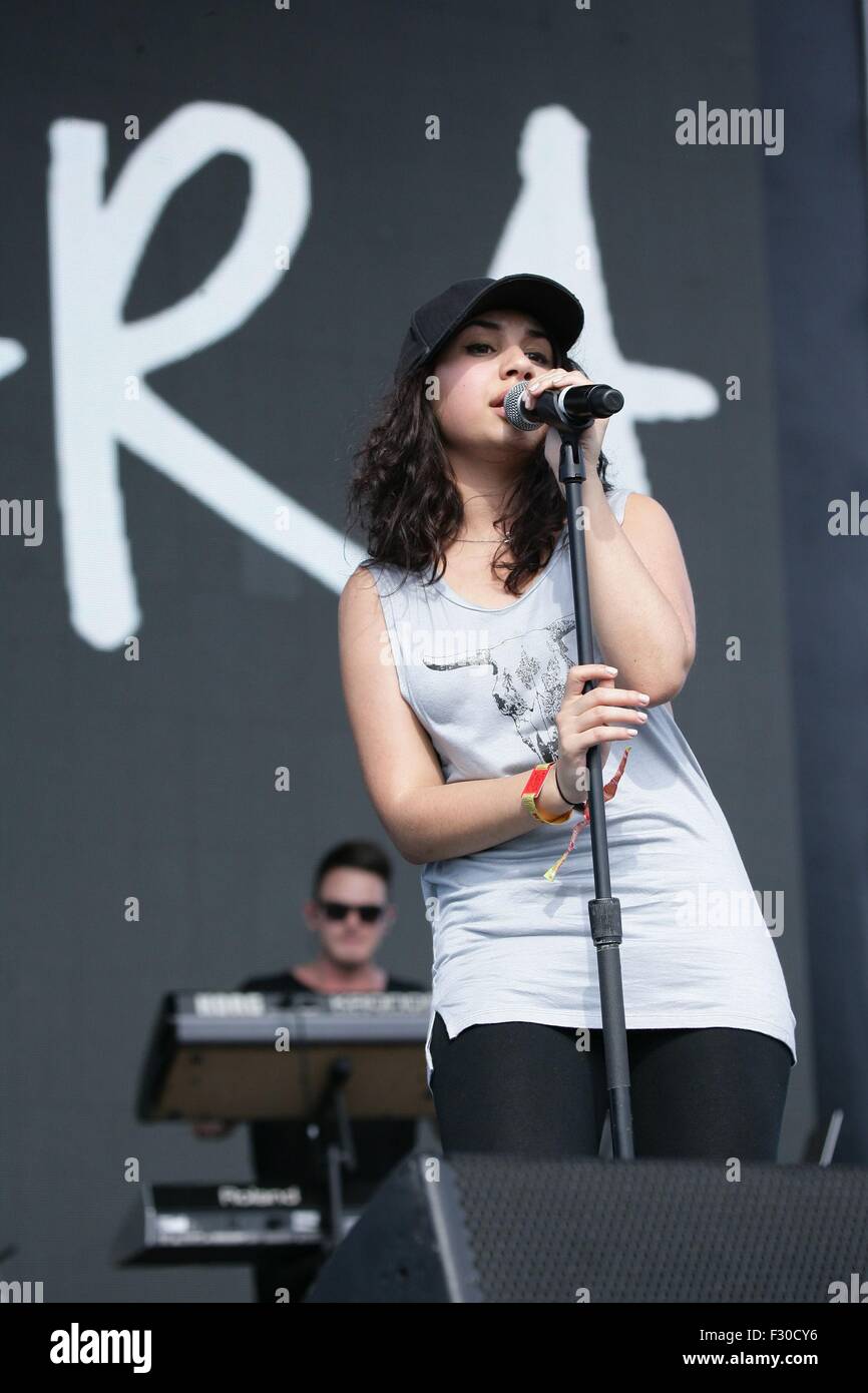 Las Vegas, NV, USA. 26th Sep, 2015. Alessia Cara in attendance for 2015  Life Is Beautiful Festival - SAT, Downtown, Las Vegas, NV September 26,  2015. Credit: James Atoa/Everett Collection/Alamy Live News