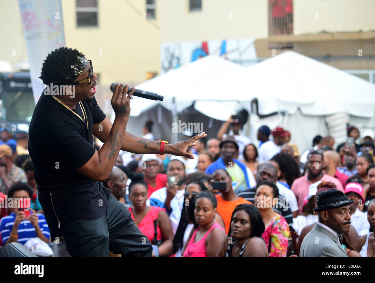 Raheem Florida Rapper Overtown Music and Arts Festival Featuring: Raheem Devaughn Where ...