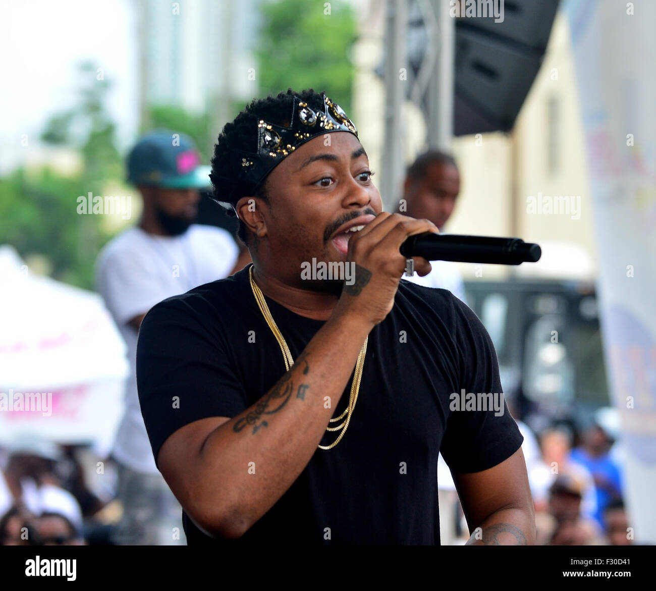 Raheem Florida Rapper Overtown Music and Arts Festival Featuring: Raheem Devaughn Where ...