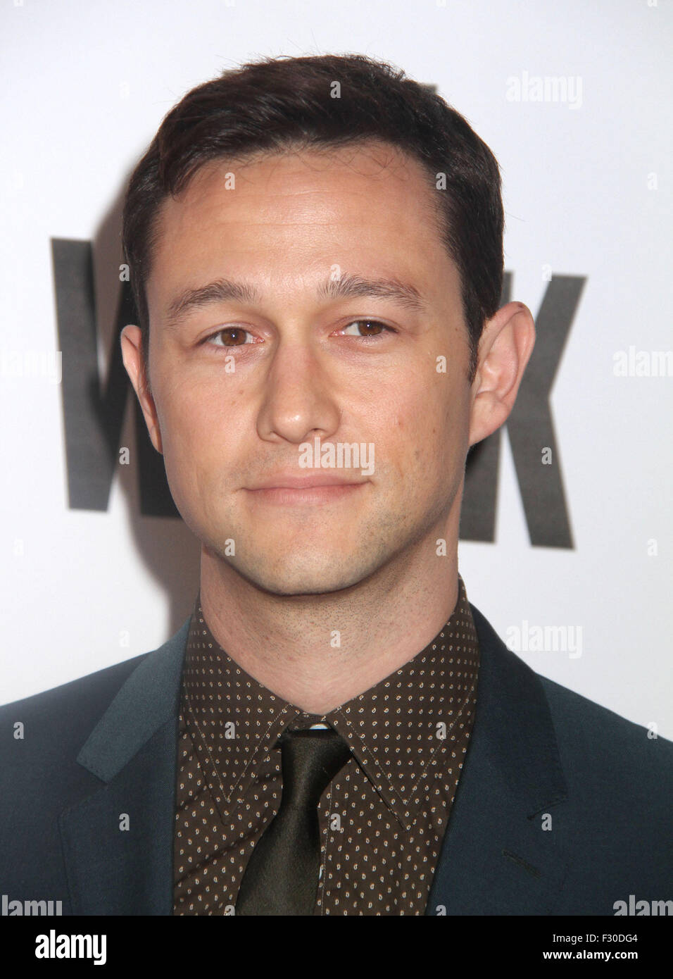 New York, New York, USA. 26th Sep, 2015. Actor JOSEPH GORDON-LEVIT ...