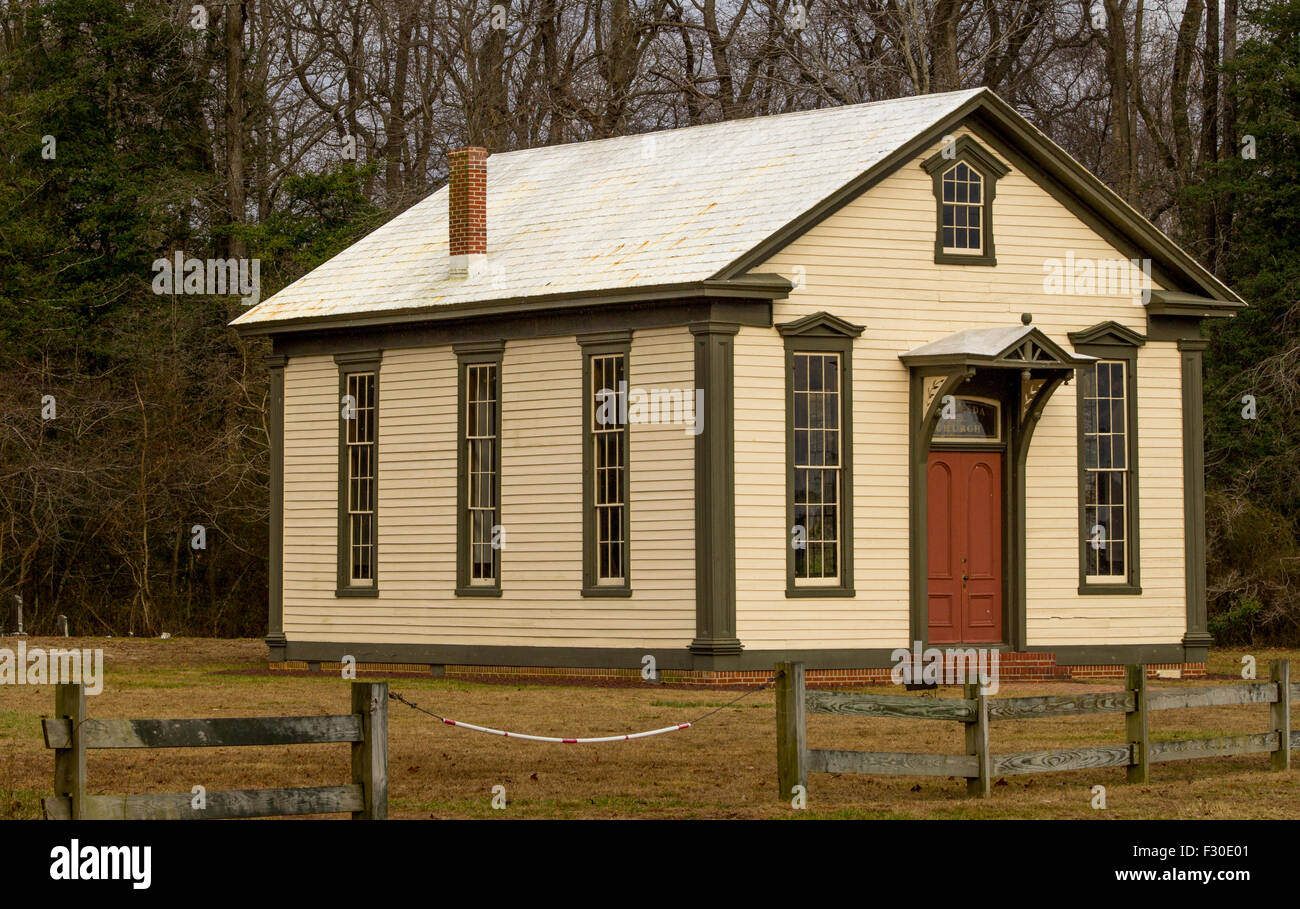 Bethesda M.E. Church Wootten Road Laurel Delaware. Part of Trap Pond
