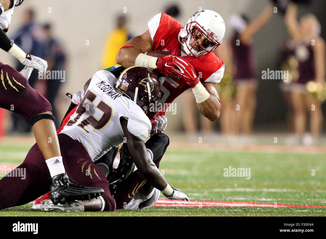 Houston, TX, USA. 26th Sep, 2015. Houston Cougars running back Kenneth ...