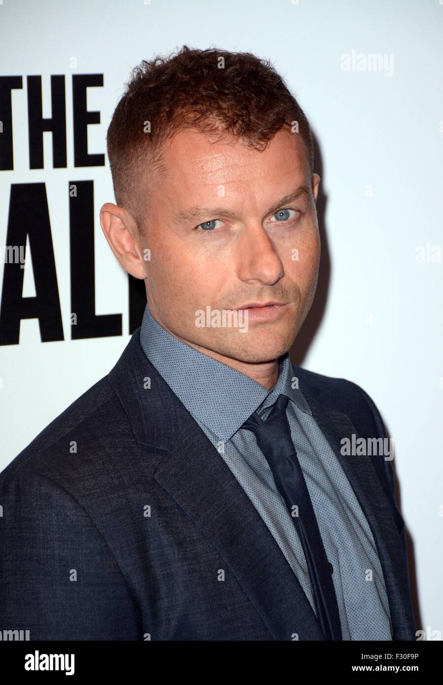 New York, NY, USA. 26th Sep, 2015. James Dale Badge at arrivals for THE