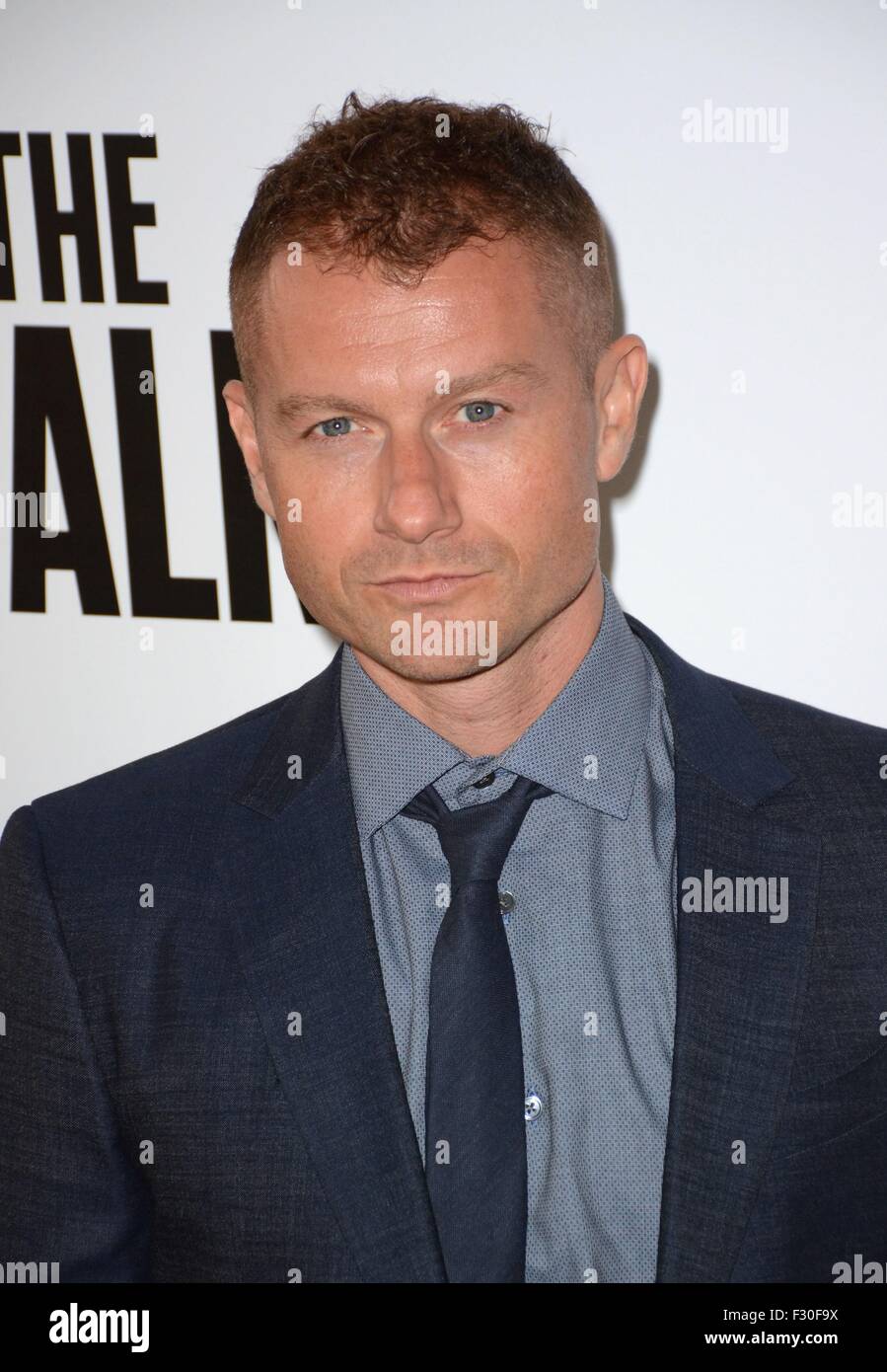 New York, NY, USA. 26th Sep, 2015. James Dale Badge at arrivals for THE