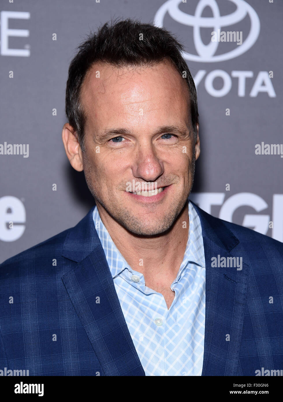 West Hollywood, California, USA. 26th Sep, 2015. Tom Verica arrives for