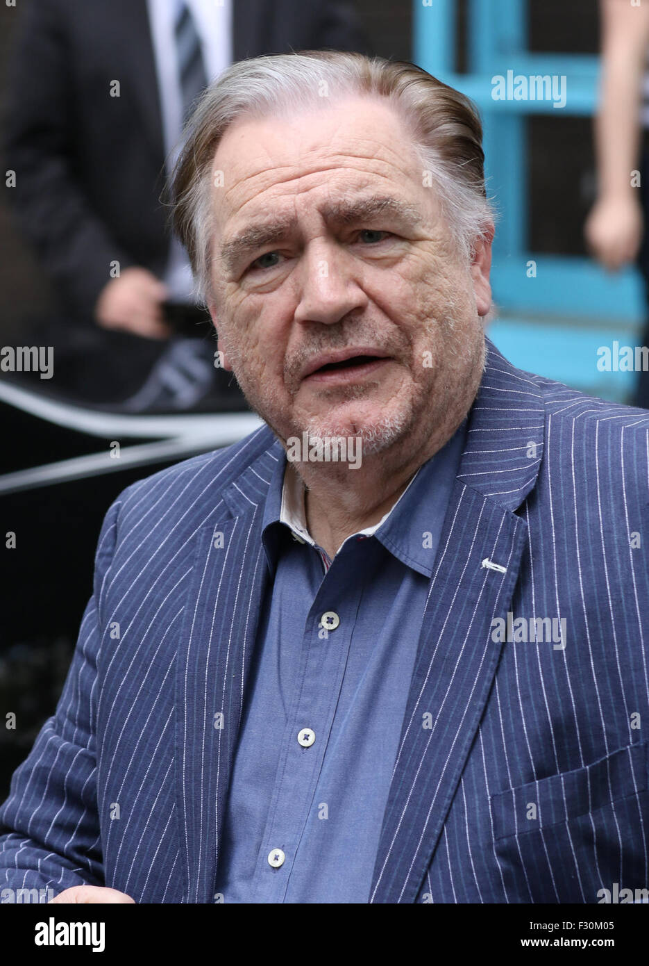 London, UK, 20th May 2015: Brian Cox seen at the ITV studios in London. Stock Photo