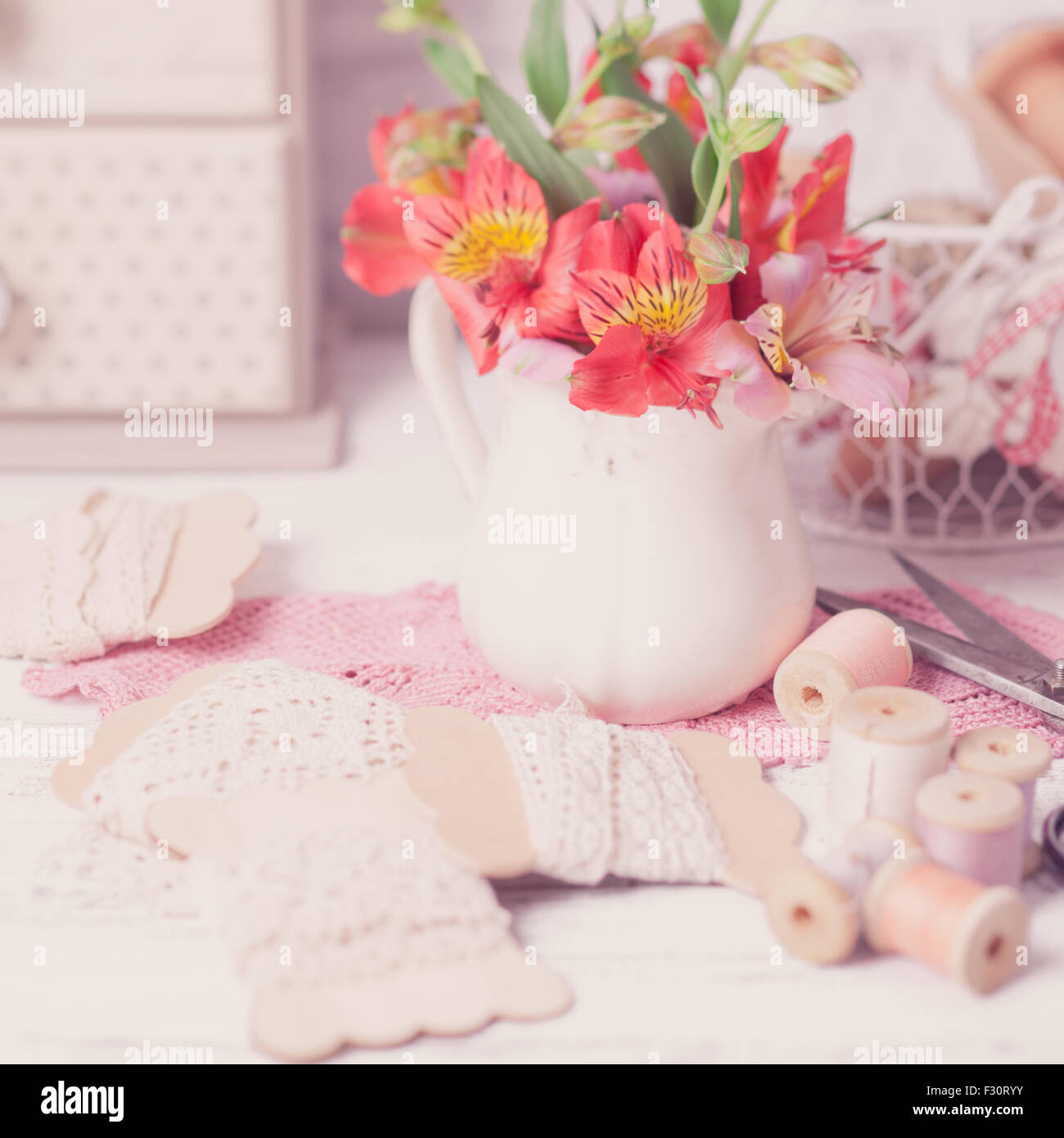 Vintage still life Stock Photo - Alamy