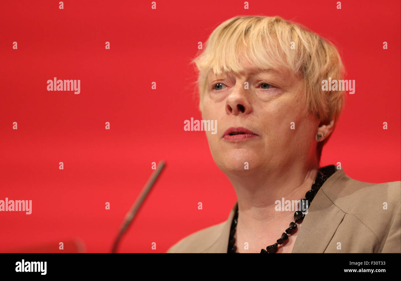 Angela Eagle Mp Shadow Secretary Of State For Business, Innovation & Skills Labour Party Conference 2015 The Brighton Centre, Brighton, England 27 September 2015 Addresses The Labour Party Conference 2015 At The Brighton Centre, Brighton, England Credit:  Allstar Picture Library/Alamy Live News Stock Photo