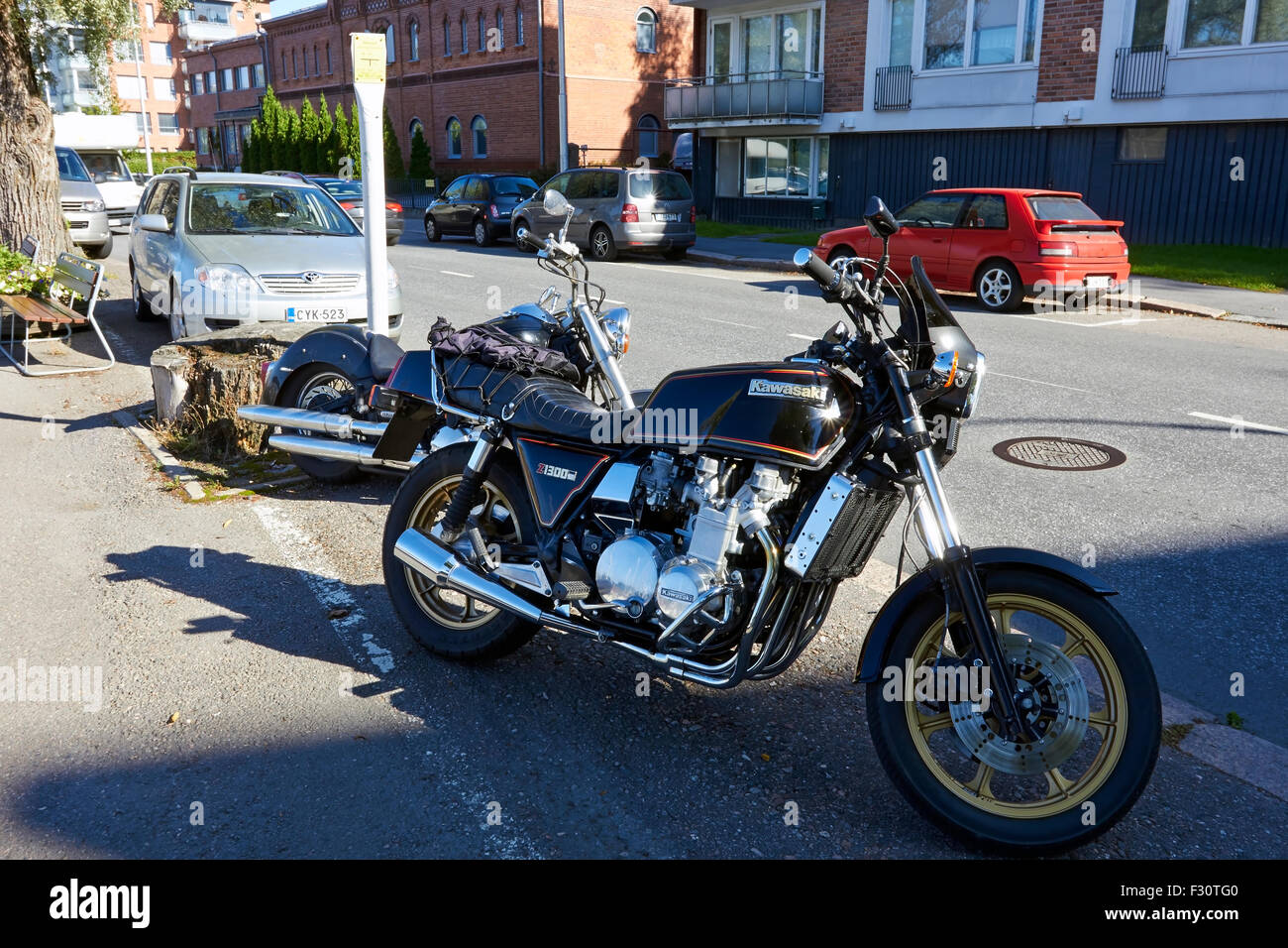 Kawasaki Z1300 Stock Photo