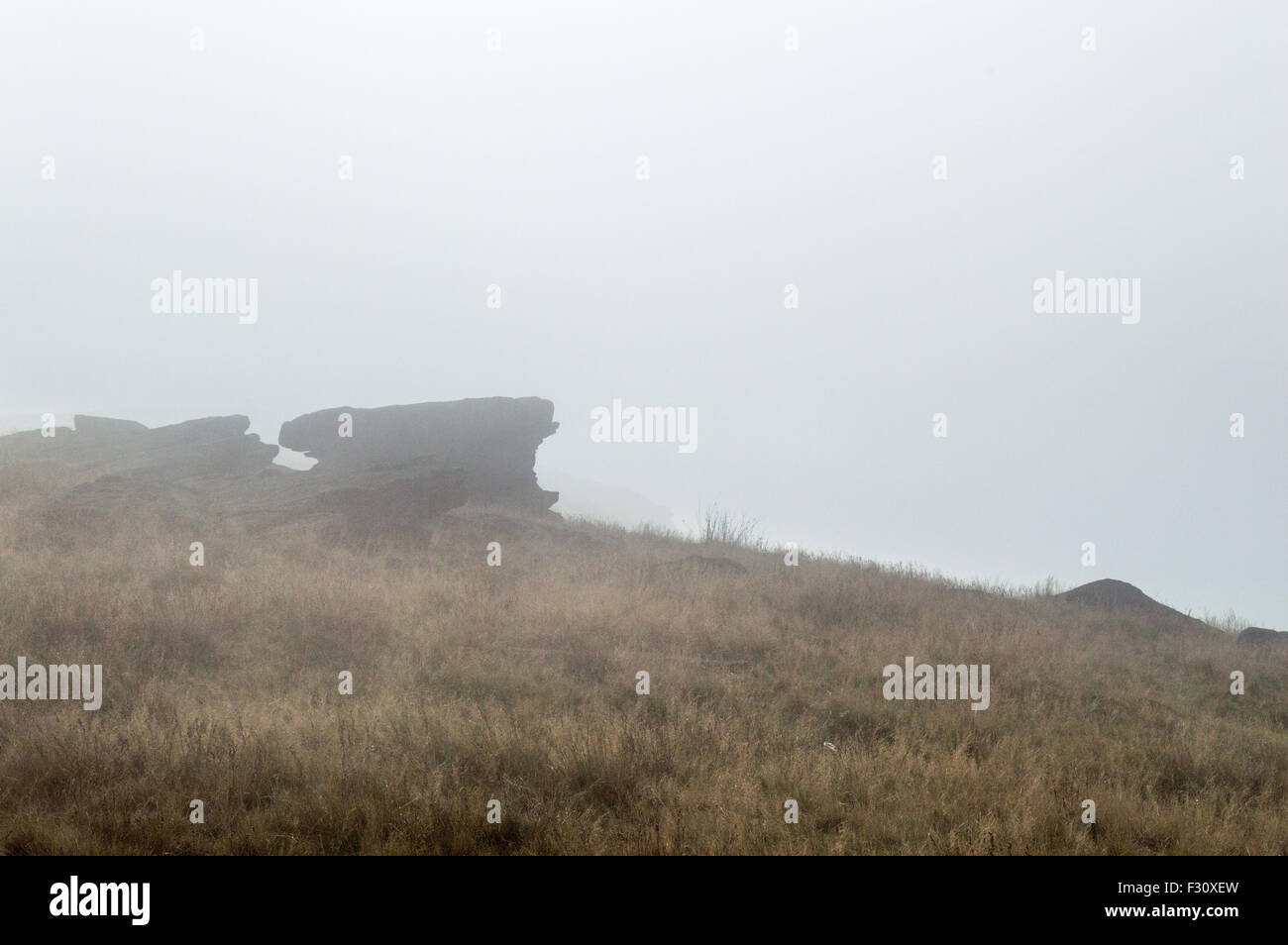 Moorland Mist Stock Photo