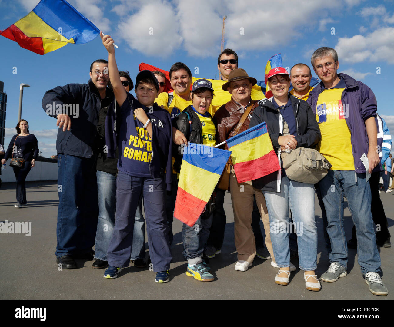 Wembley Stadium, London, UK. 27th Sep, 2015. Rugby World Cup. Ireland ...