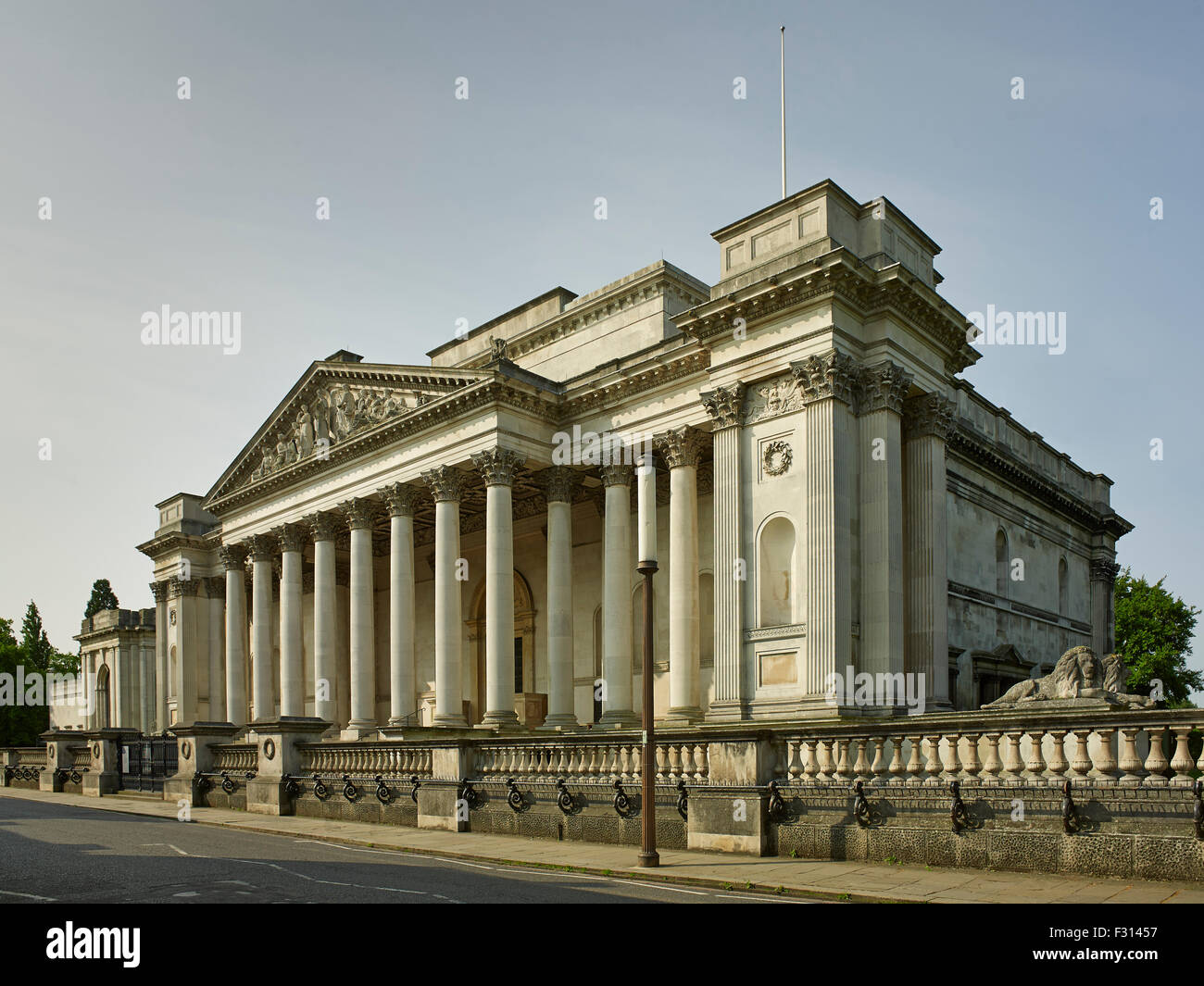Cambridge, Fitzwilliam Museum by George Basevi 1836-45 Stock Photo