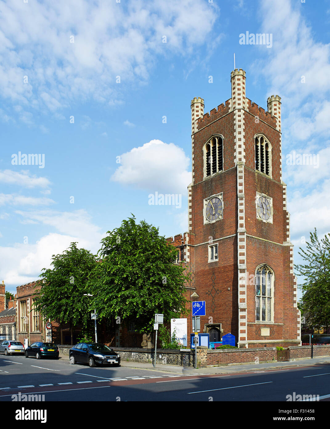 Cambridge, Church of St Paul 1840-41by Ambrose Poynter Stock Photo