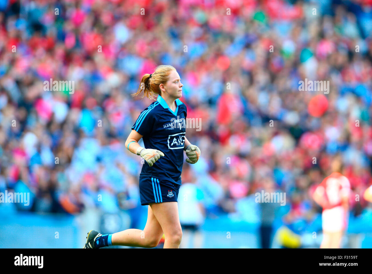 Dublin, Ireland. 27th Sep, 2015. Ladies AllIreland senior football