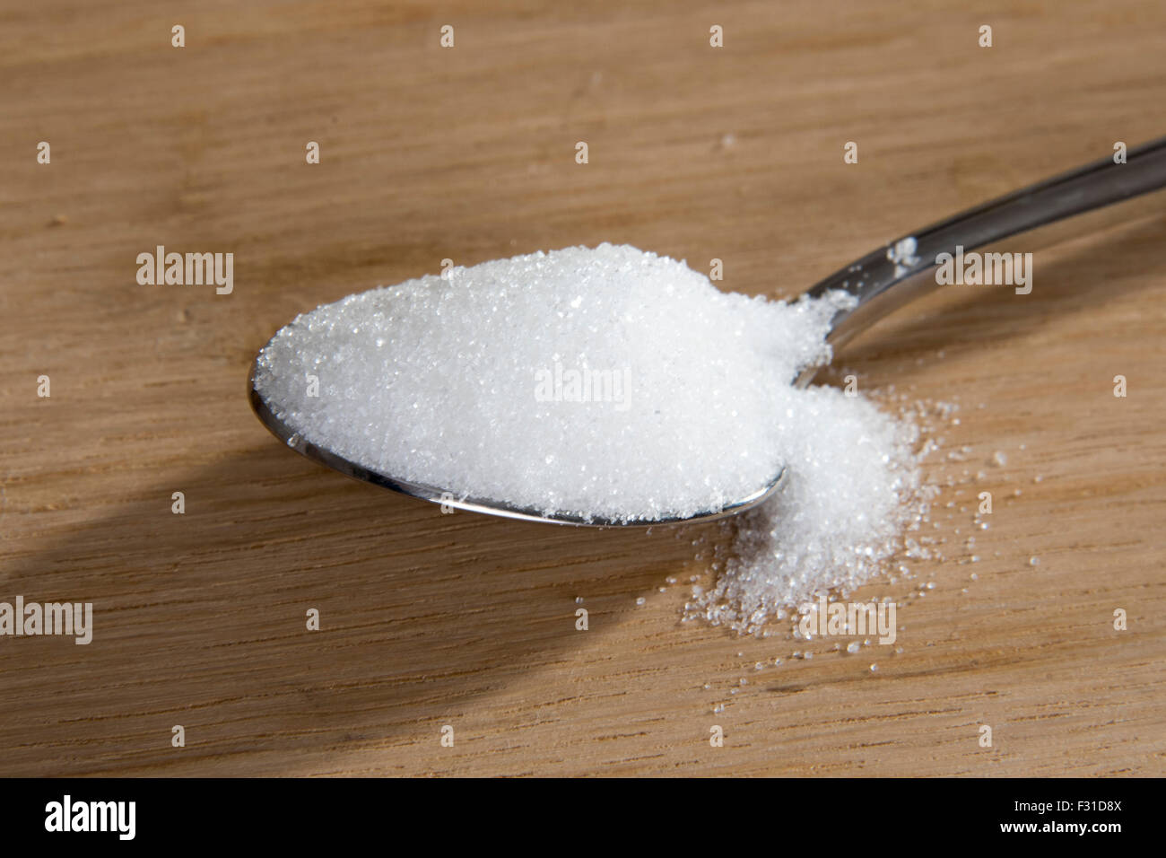 White Sugar 1tsp Stock Photo Alamy