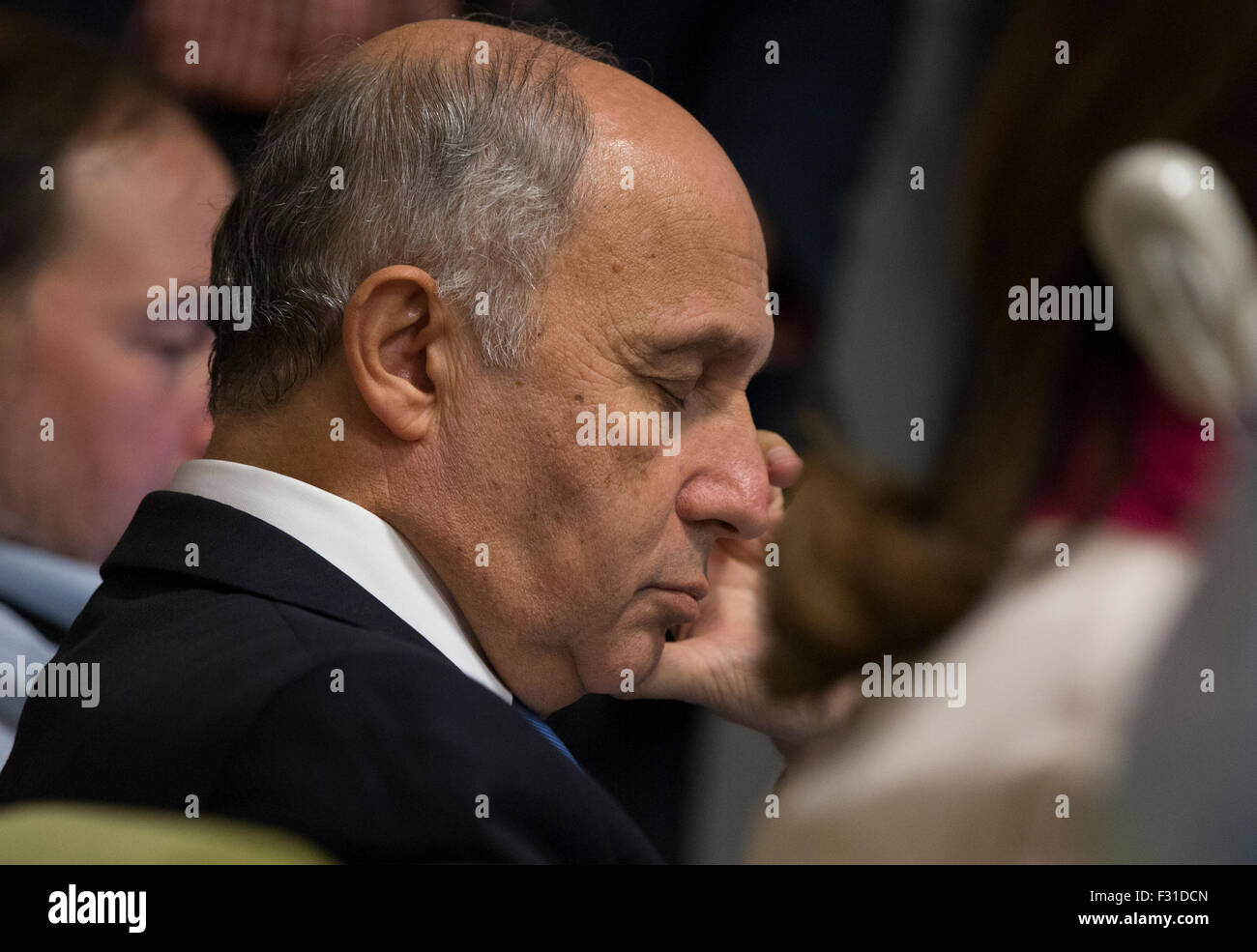 New York City, United States. 27th Sep, 2015. French Ministry of