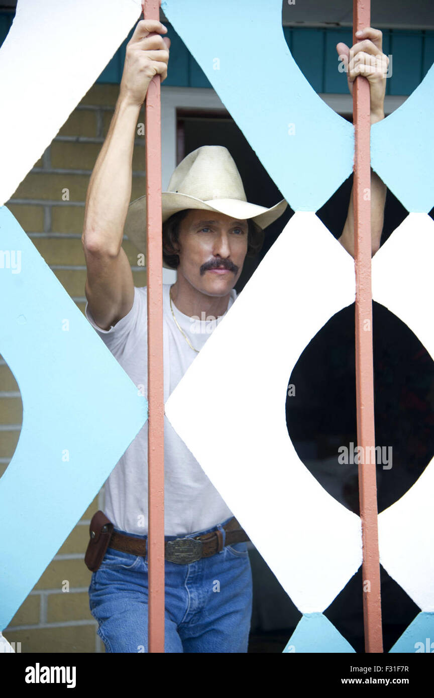 Dallas Buyers Club is a 2013 American biographical drama film  This photograph is for editorial use only and is the copyright of the film company and/or the photographer assigned by the film or production company and can only be reproduced by publications in conjunction with the promotion of the above Film. A Mandatory Credit to the film company is required. The Photographer should also be credited when known. Stock Photo