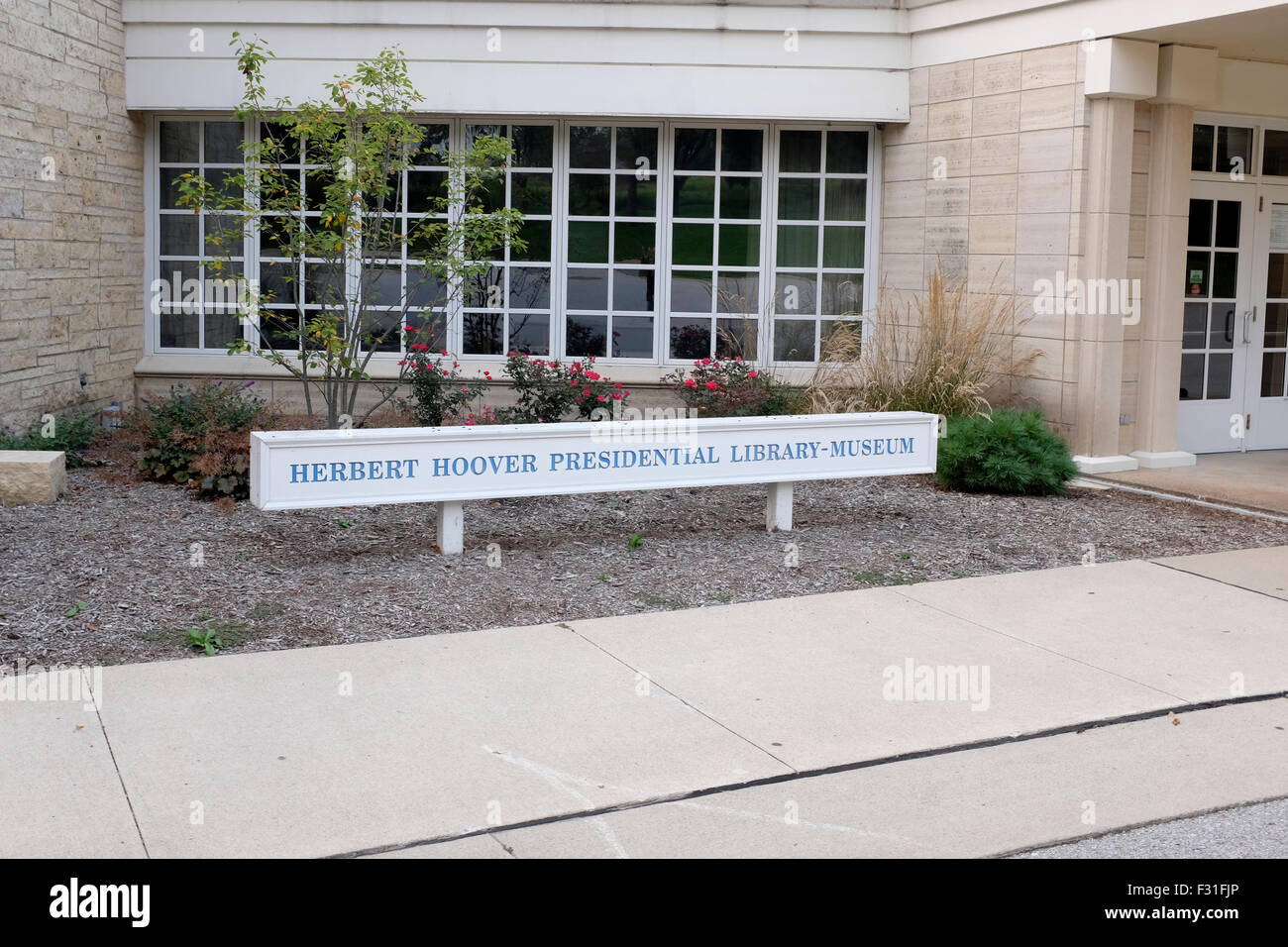 Herbert Hoover Presidential Library and Museum, West Branch, Iowa Stock
